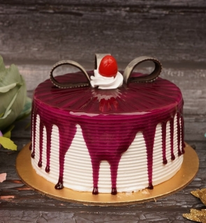 Blueberry Jelly Cake