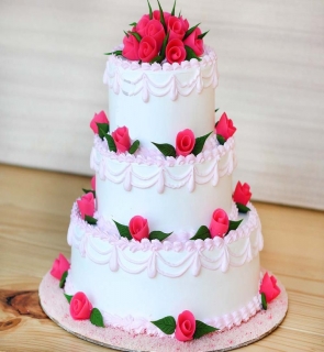 Beautiful 3 Tier Cake